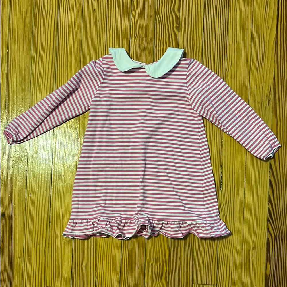 Funtasia! Too..Pink and White Striped Knit Dress
Size 3T